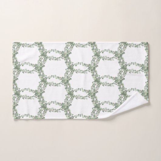 LUXURIÖSES BOTANISCHES SAGE GRÜNES HAMPTON TOWEL S BADHANDTUCH SET (Handtuch)