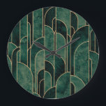 Luxuriöses Design im Art Deco Stil Große Wanduhr<br><div class="desc">Luxuriöses Design im Art Deco Stil</div>