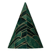 Luxuriöses Design im Art Deco Stil Partyhütchen (Rückseite)