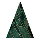 Luxuriöses Design im Art Deco Stil Partyhütchen (Links)