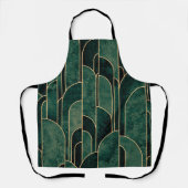 Luxuriöses Design im Art Deco Stil Schürze (Vorderseite)