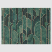 Luxuriöses Design im Art Deco Stil Seidenpapier (Vorderseite)