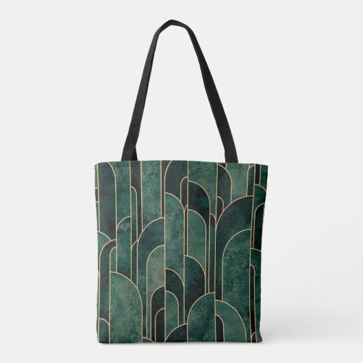 Luxuriöses Design im Art Deco Stil Tasche (Rückseite)