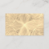 Luxuriöses Design Visitenkarte (Rückseite)