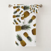 Luxuriöses Exotisches Ananas-Muster Badhandtuch Set (Insitu)