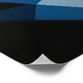 Luxuriöses geometrisches Prisma Poster (Ecke)