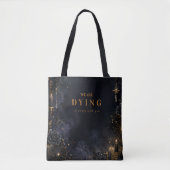 Luxuriöses Glam Halloween Tasche (Vorderseite)