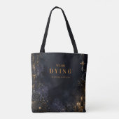 Luxuriöses Glam Halloween Tasche (Rückseite)
