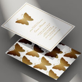 Luxuriöses Gold Glitzer Butterfly Brautparty Einladung