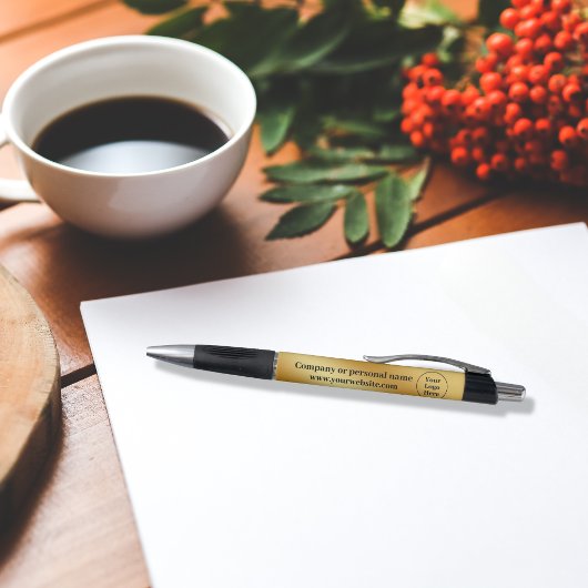 Luxuriöses Gold metallisch Kugelschreiber