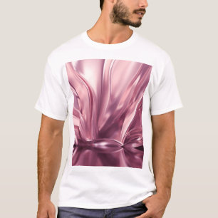 Luxuriöses Golden 3D Illustration Hintergrund T-Shirt