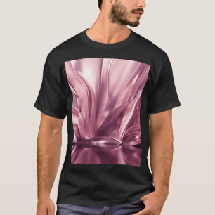Luxuriöses Golden 3D Illustration Hintergrund T-Shirt