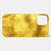 Luxuriöses Golden Texture Design Case-Mate iPhone Hülle (Rückseite (Horizontal))