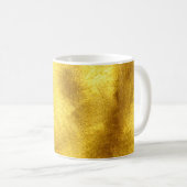 Luxuriöses Golden Texture Design Kaffeetasse (VorderseiteRechts)