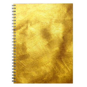 Luxuriöses Golden Texture Design Notizblock