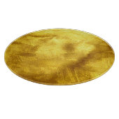 Luxuriöses Golden Texture Design Schneidebrett (Ecke)