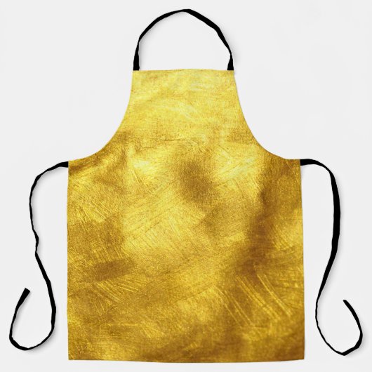 Luxuriöses Golden Texture Design Schürze (Vorderseite)