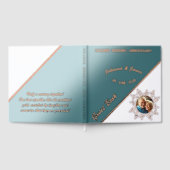 Luxuriöses Golden Wedding Anniversary Gästebuch (Voll)