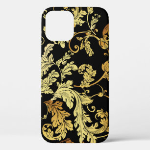 Luxuriöses goldenes nahtloses Muster. Floraler Hin Case-Mate iPhone Hülle