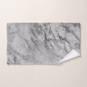 LUXURIÖSES GRAY-Silber-HAMPTON-TOWEL-SET Badhandtuch Set (Handtuch)