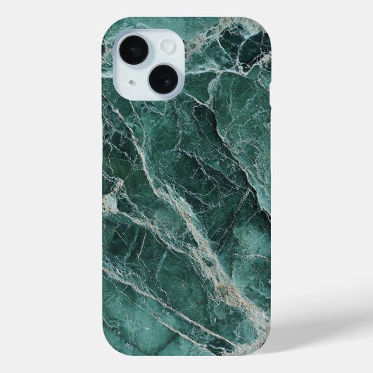 Luxuriöses Green Marble Phone Case (Rückseite)