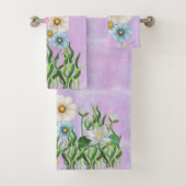 Luxuriöses Handtuch-Set zu Dekoration mit trendige Badhandtuch Set (Insitu)