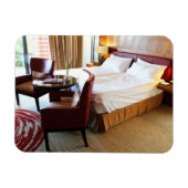 Luxuriöses Hotelzimmer Magnet (Horizontal)