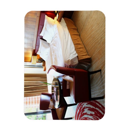 Luxuriöses Hotelzimmer Magnet (Vertikal)