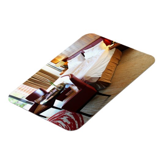 Luxuriöses Hotelzimmer Magnet (Linke Seite)