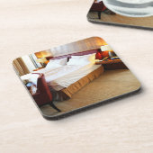 Luxuriöses Hotelzimmer Untersetzer (Linke Seite)