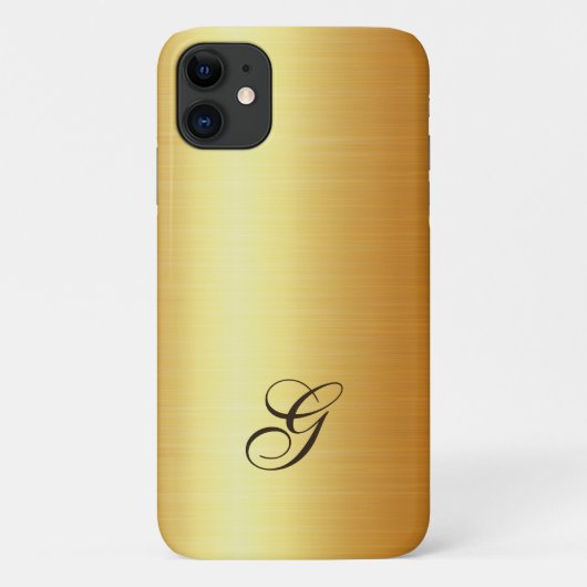 Luxuriöses Imitat Gold mit erstmaligem Gold Case-Mate iPhone Hülle (Rückseite)