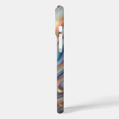 Luxuriöses Irisierendes Regenbogen-Achat-Handyhüll Case-Mate iPhone Hülle (Rückseite / Links)