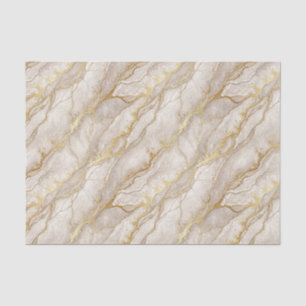 Luxuriöses königliches Goldader-Marmorsteindesign Seidenpapier