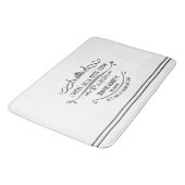 Luxuriöses L' Hotel De La Petite Fleur Badematte (Schrägansicht)