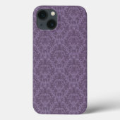 Luxuriöses Lila Tapete Case-Mate iPhone Hülle (Rückseite)
