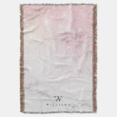 Luxuriöses Marmor Personalisiertes Design Decke (Vorderseite Vertikal)