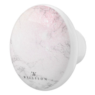 Luxuriöses Marmor Personalisiertes Design Keramikknauf