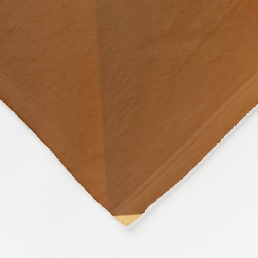 Luxuriöses modernes Design Gold Polygon Hintergrun Fleecedecke (Ecke)