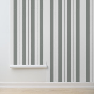 Luxuriöses, modernes Design mit grünen Streifen Tapete