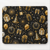 Luxuriöses Neujahrsfeier-Muster Mousepad (Vorne)