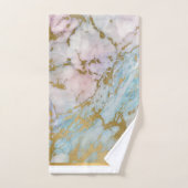 LUXURIÖSES PASTEL MARBLE BADEZIMMER TOWEL SET (Handtuch)