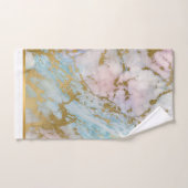 LUXURIÖSES PASTEL MARBLE BADEZIMMER TOWEL SET (Handtuch)