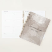 luxuriöses Pearl Metallic Salon Monogramm Planer (Anzeige)