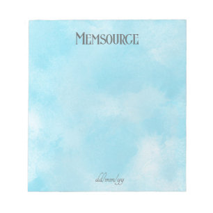 Luxuriöses Personalisiertes Geschenk. Luxus Person Notizblock