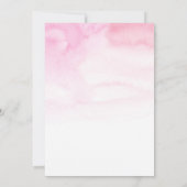 Luxuriöses Pink und Silver Pumpkin Erntedank Dinne Einladung (Rückseite)