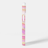 Luxuriöses rosa goldenes Marmormuster Case-Mate iPhone Hülle (Rückseite / Rechts)