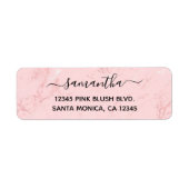 Luxuriöses rosa Marmor (Vorne)