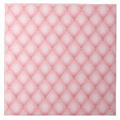 Luxuriöses rosa Tuflith Diamond Muster Fliese (Vorderseite)