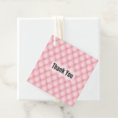 Luxuriöses rosa Tuflith Diamond Muster Geschenkanhänger (Beispiel)