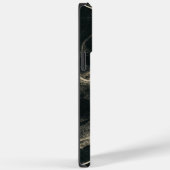 Luxuriöses Schwarzes Marmor Cool Case-Mate iPhone Hülle (Rückseite / Rechts)